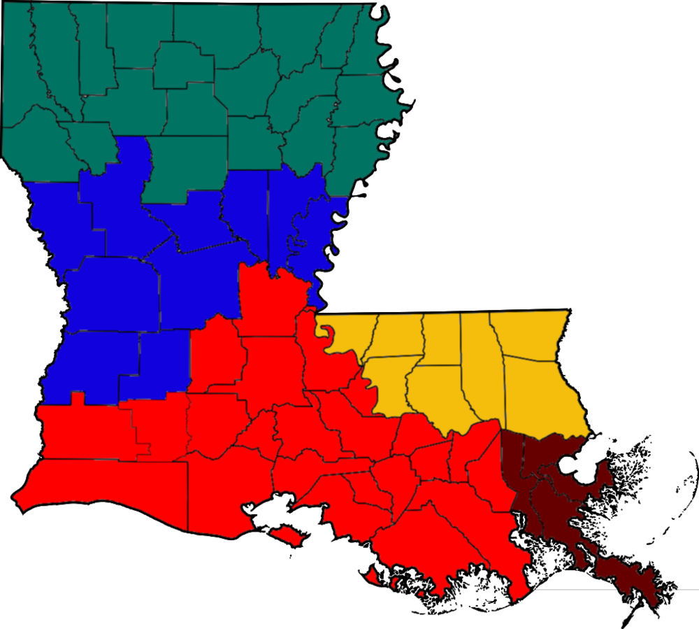 Acadiana in Louisiana