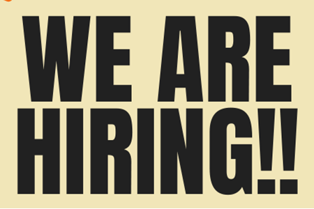 we are hiring